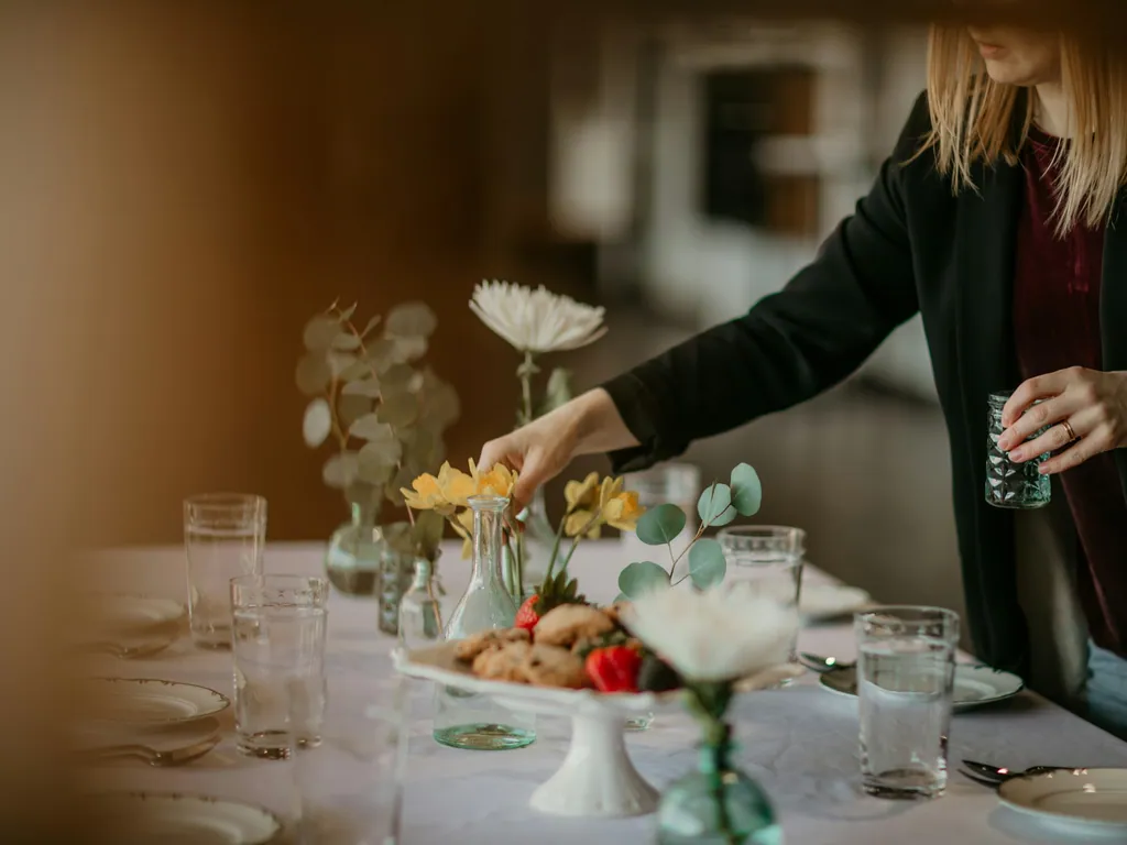 Organised hospitality supply preparation context